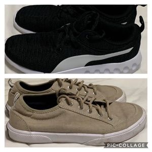 Boys sneaker bundle Puma Sperry deckfin Carson